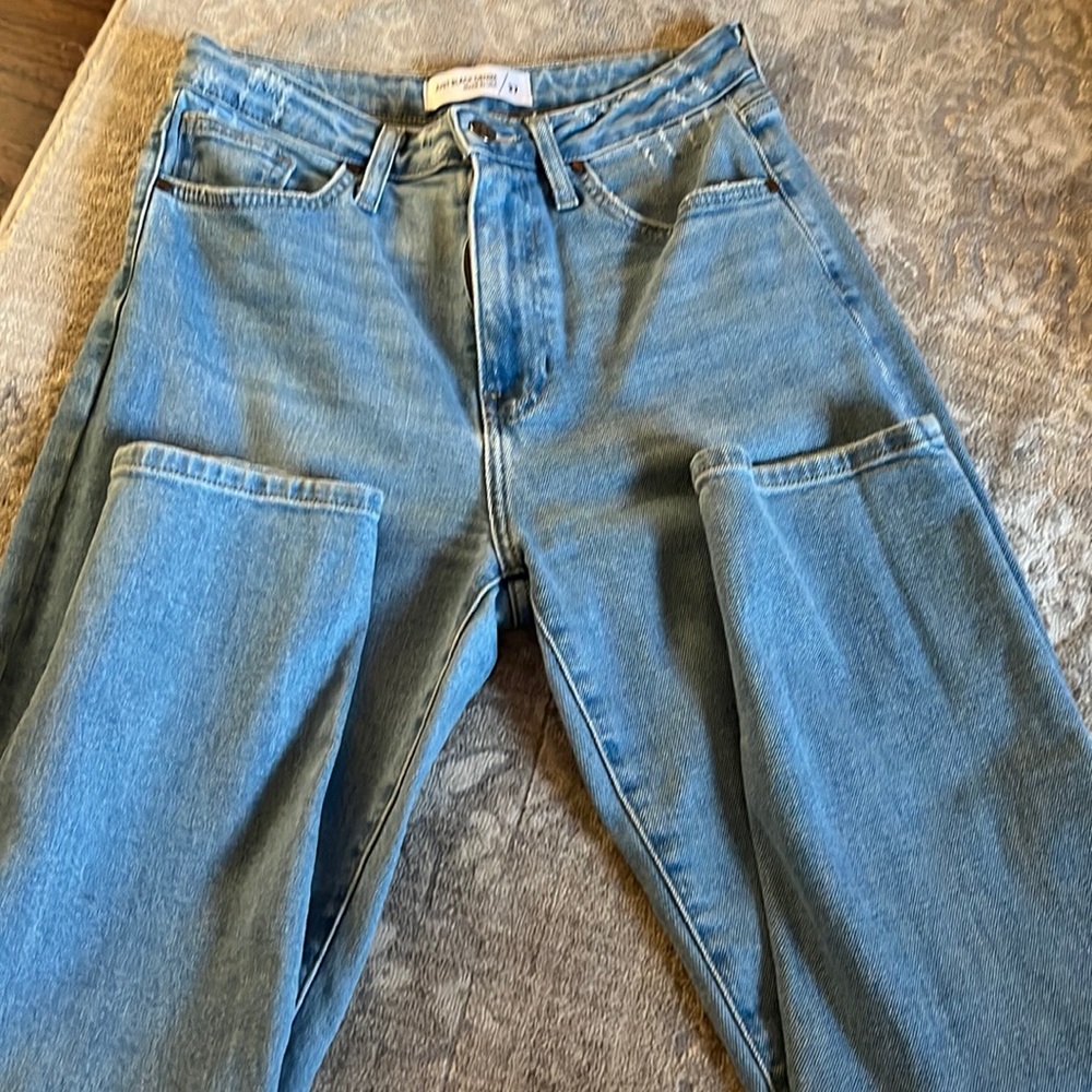 Just black denim jeans